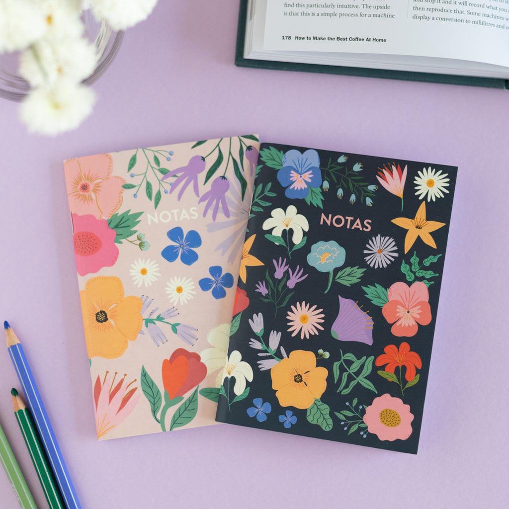 Set de libretas Flowers - Tienda Girom