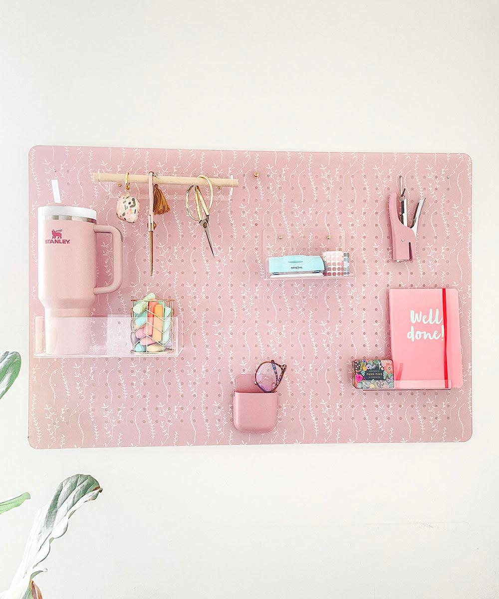 Panel acrílico rosa oscuro con diseño 90x60cm - Tienda Girom