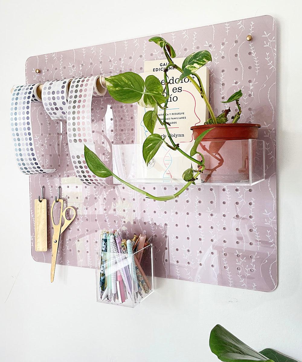 Kit básico Panel 60x50cm con accesorios de acrilico - Tienda Girom