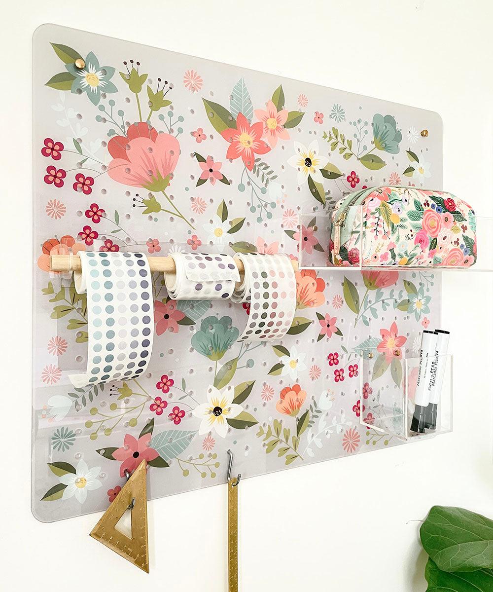 Kit básico Panel 60x50cm con accesorios de acrilico - Tienda Girom