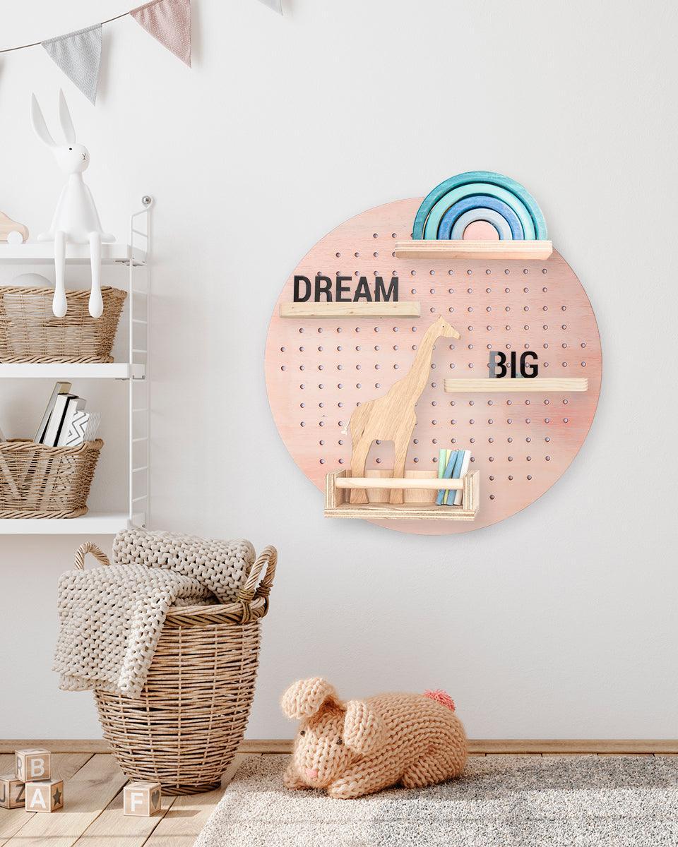 Panel circulo de madera - Tienda Girom