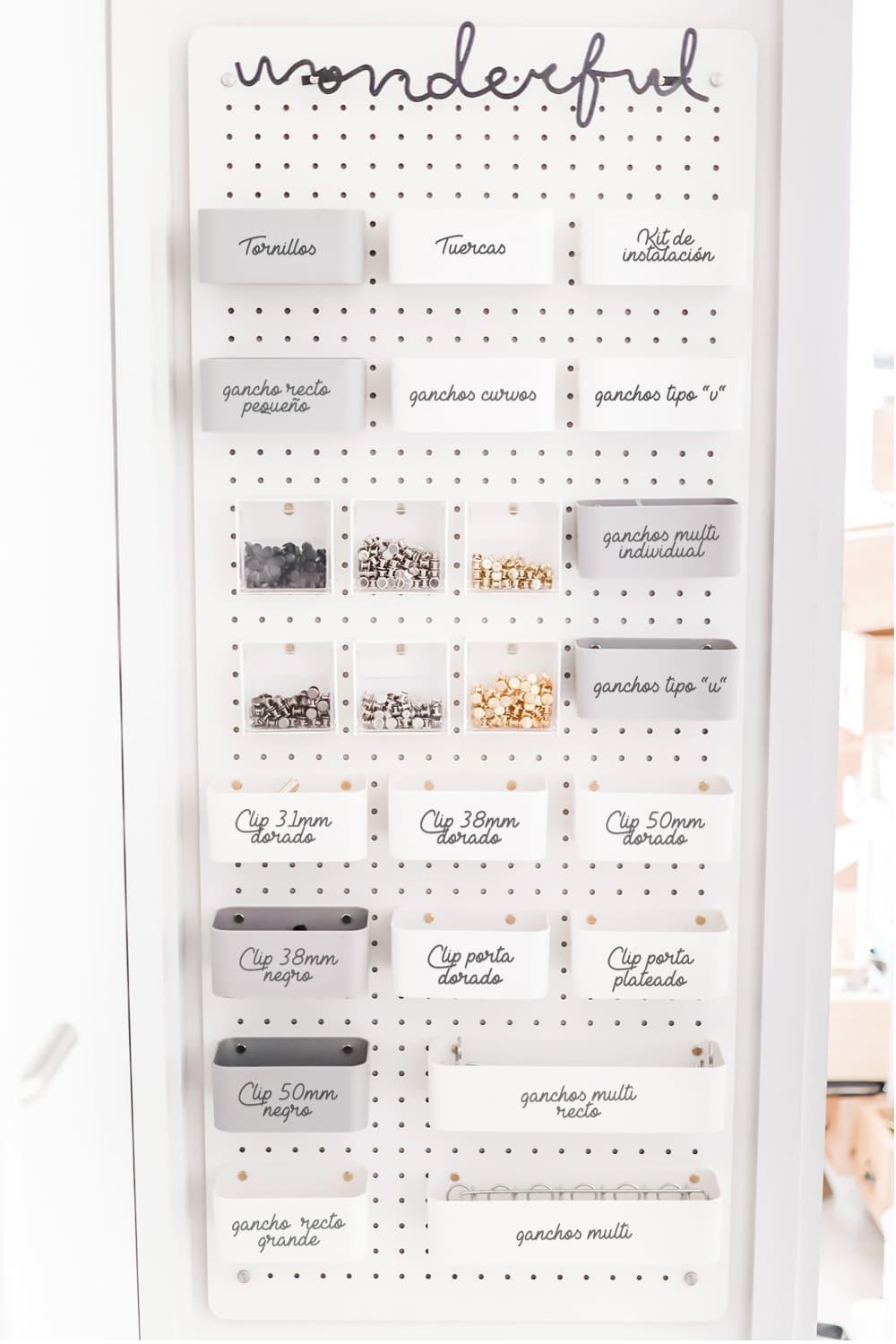 Panel madera enchapada blanca 100x60cm - Tienda Girom