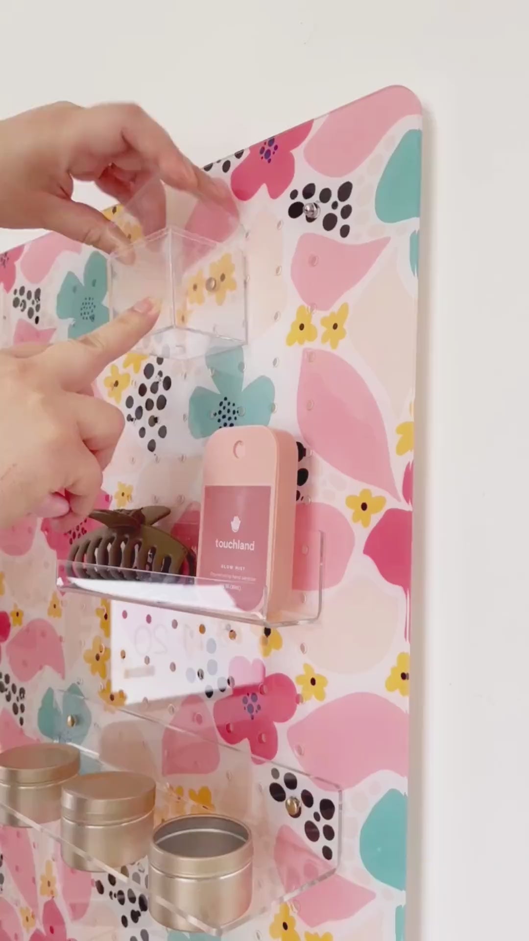 Caja acrílica cubo