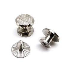 2 Tornillos metálico para colgar plateados REGALO