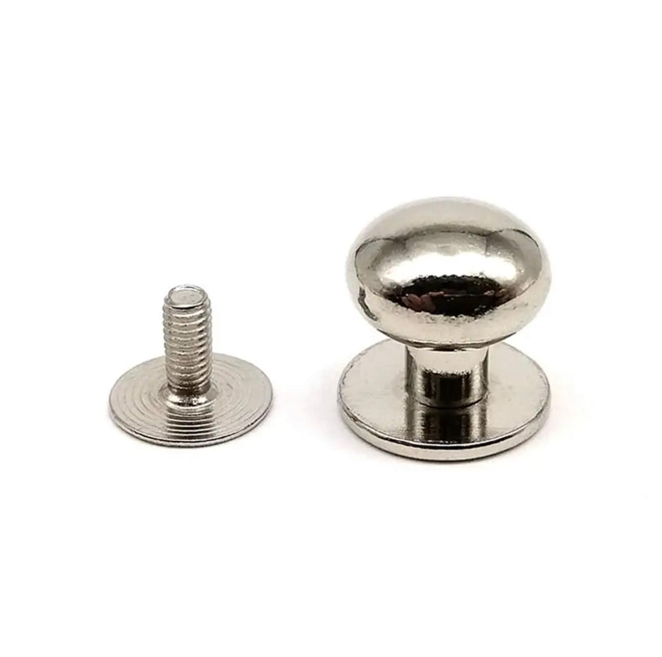 Tornillo metálico para colgar punta redonda (2u) - Tienda Girom