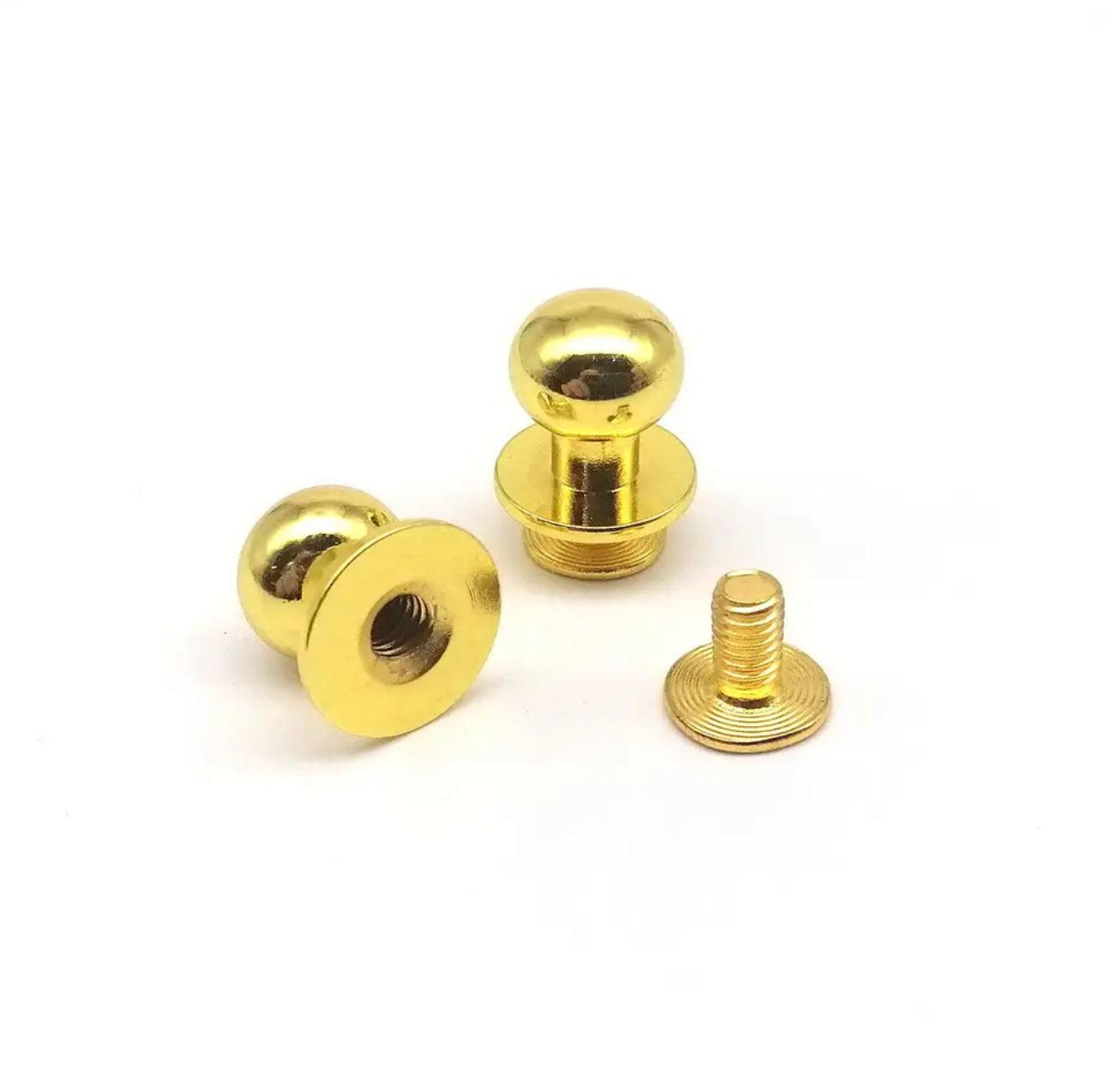 Tornillo metálico para colgar punta redonda (2u) - Tienda Girom