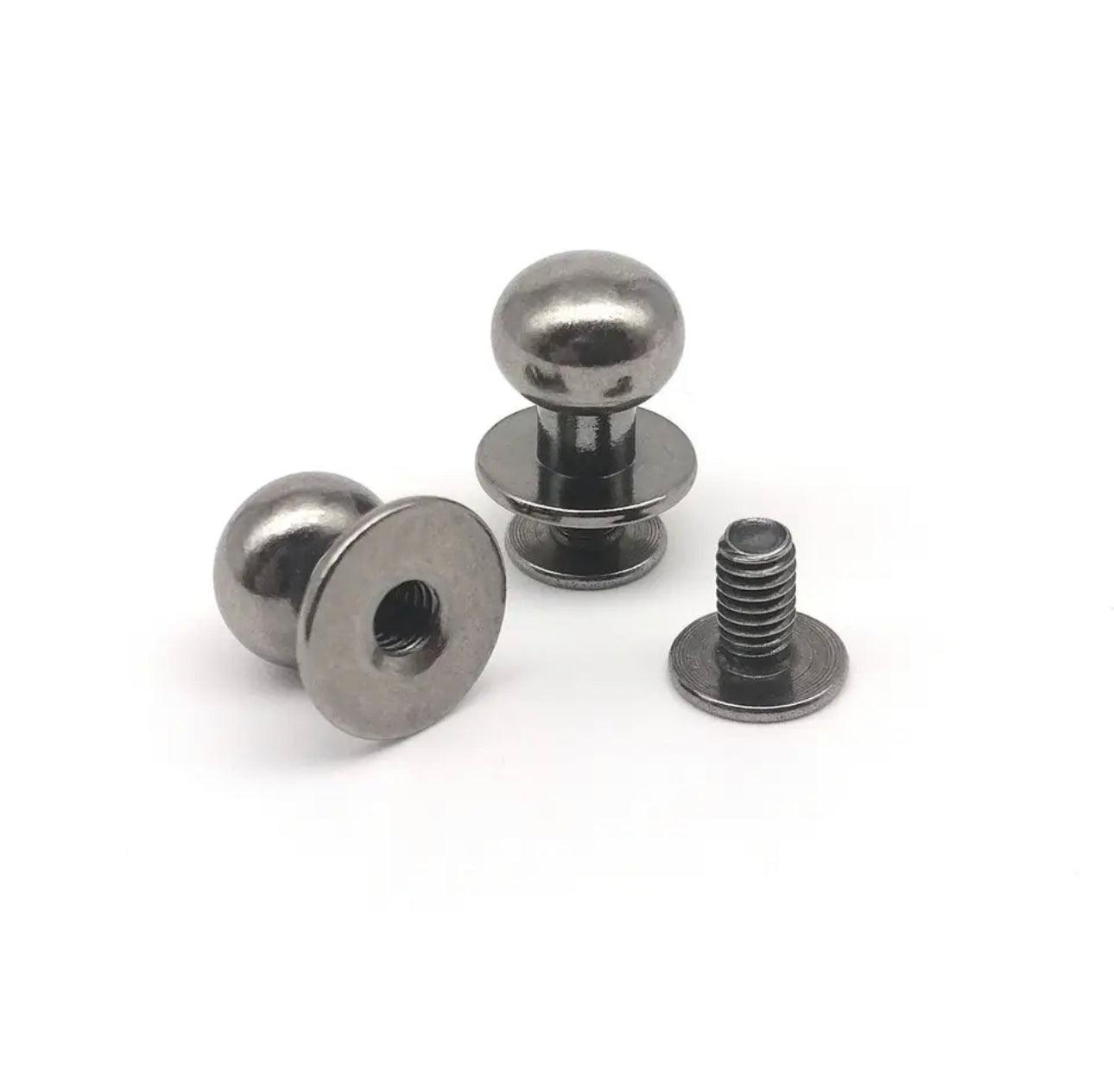 Tornillo metálico para colgar punta redonda (2u) - Tienda Girom