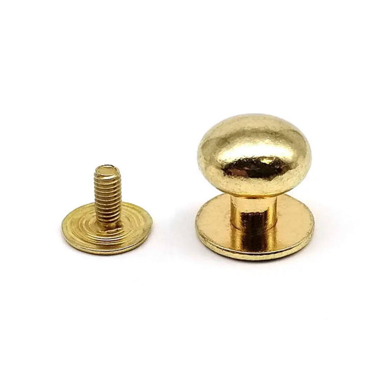 Tornillo metálico para colgar punta redonda (2u) - Tienda Girom