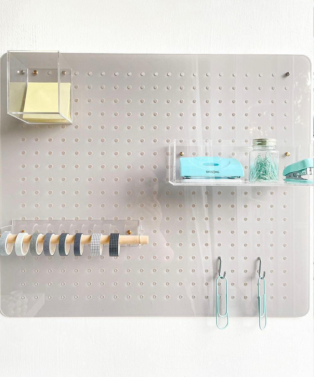 Panel acrílico gris liso 30x17cm - Tienda Girom