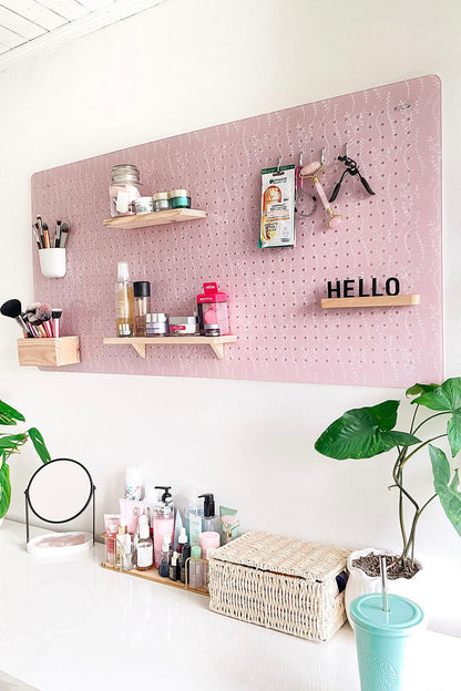 Panel acrílico rosa oscuro con diseño - Tienda Girom