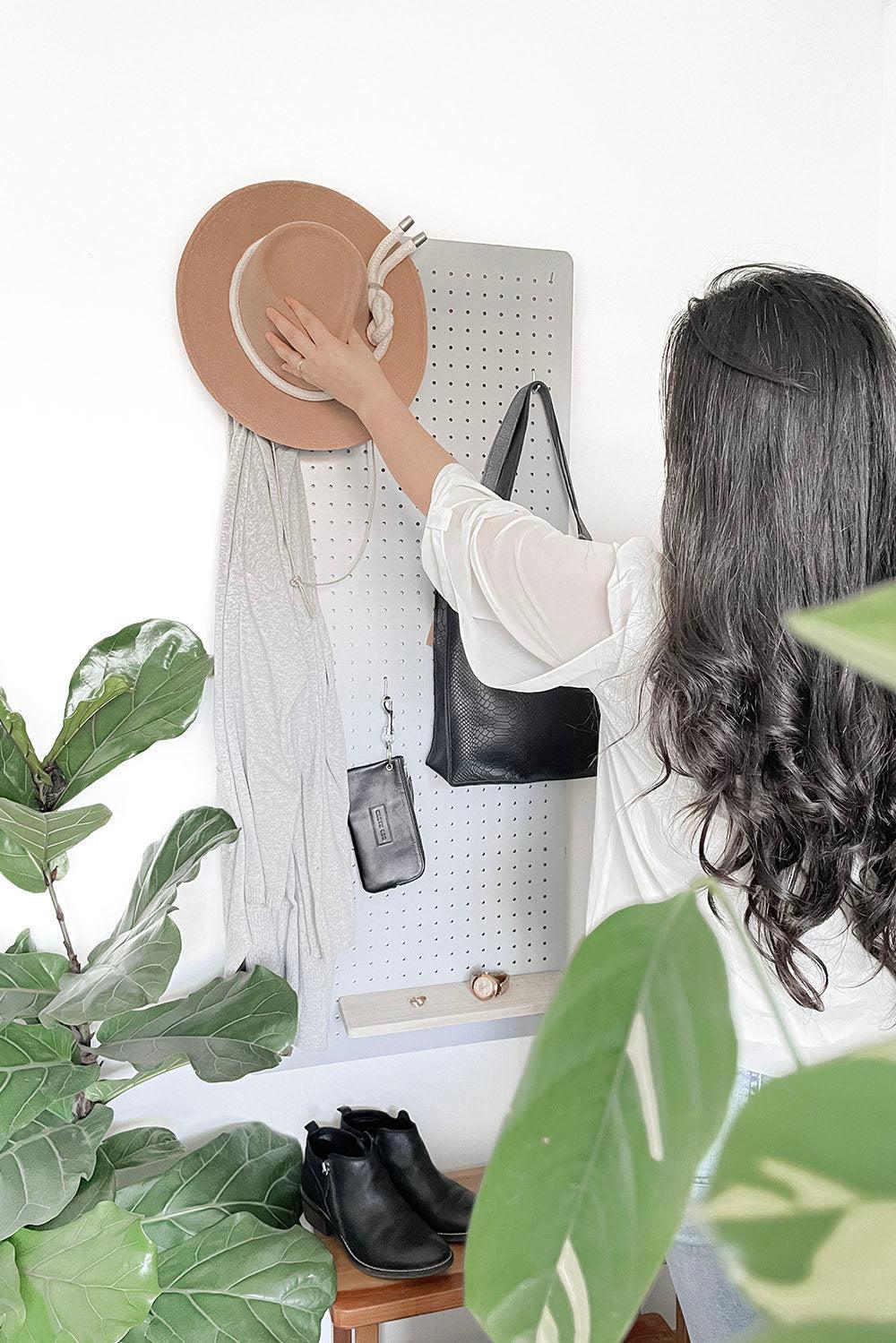 Panel madera gris 60x30cm - Tienda Girom