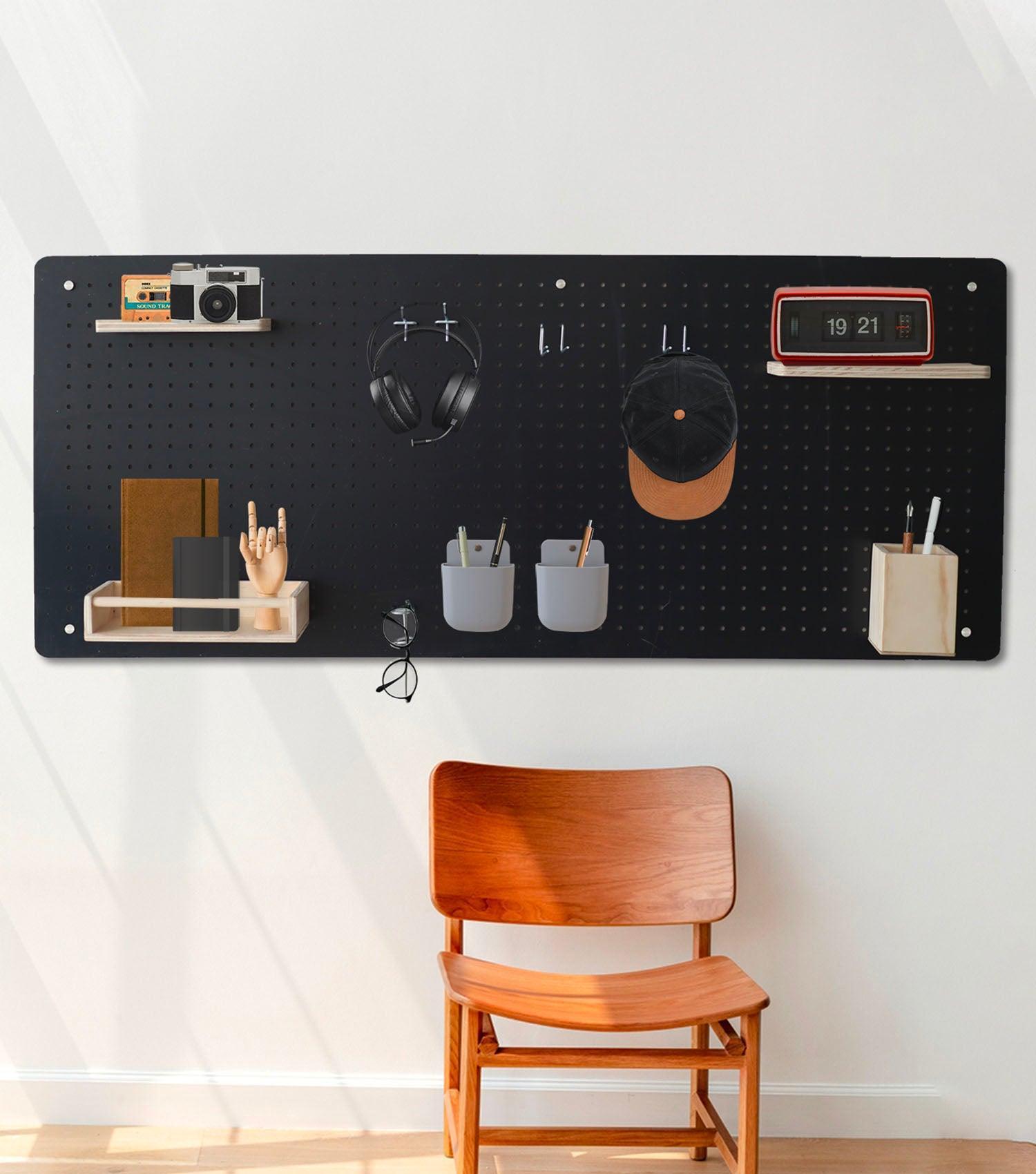 Panel madera negra 60x50cm